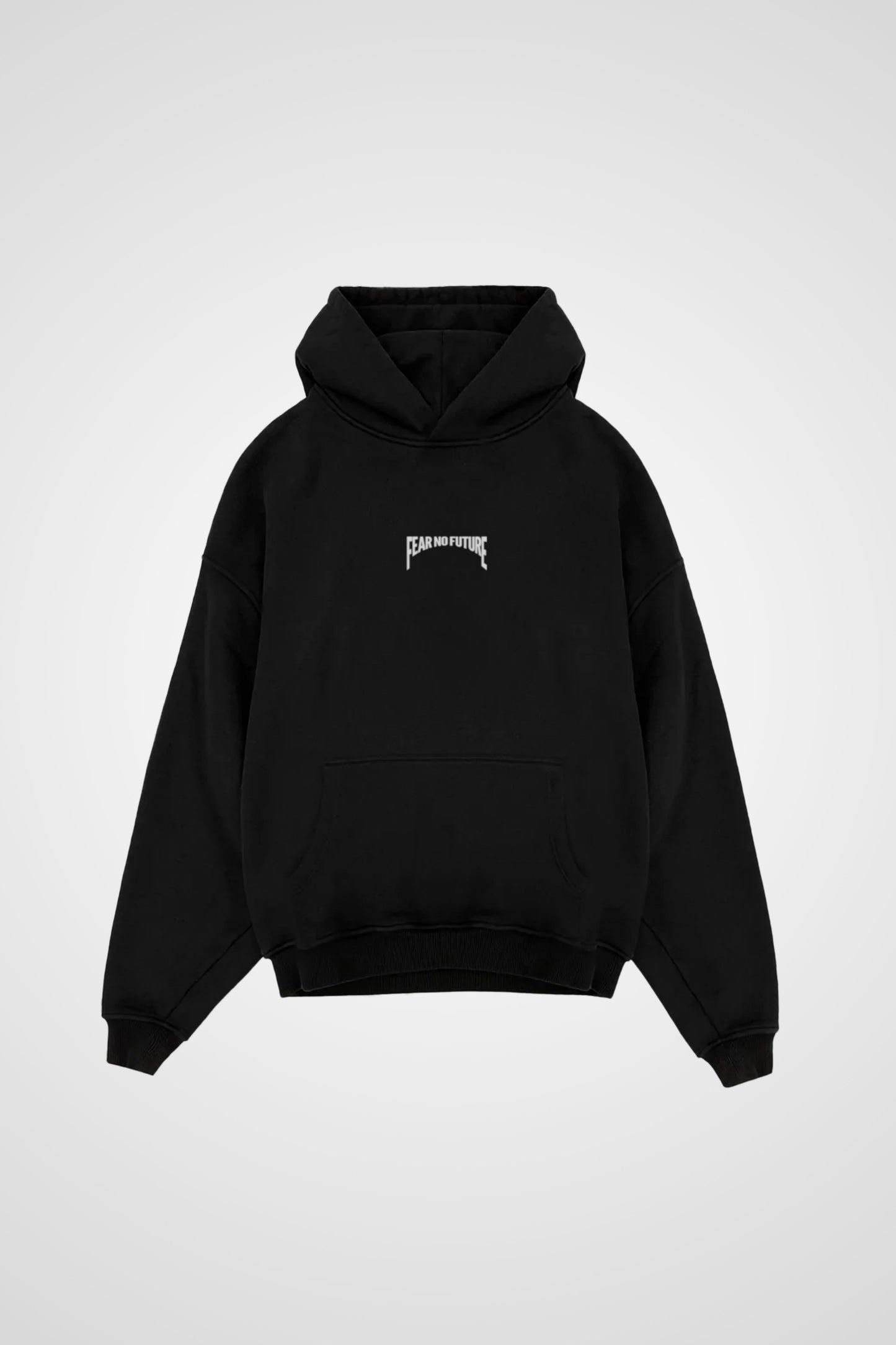 Face Hoodie Black
