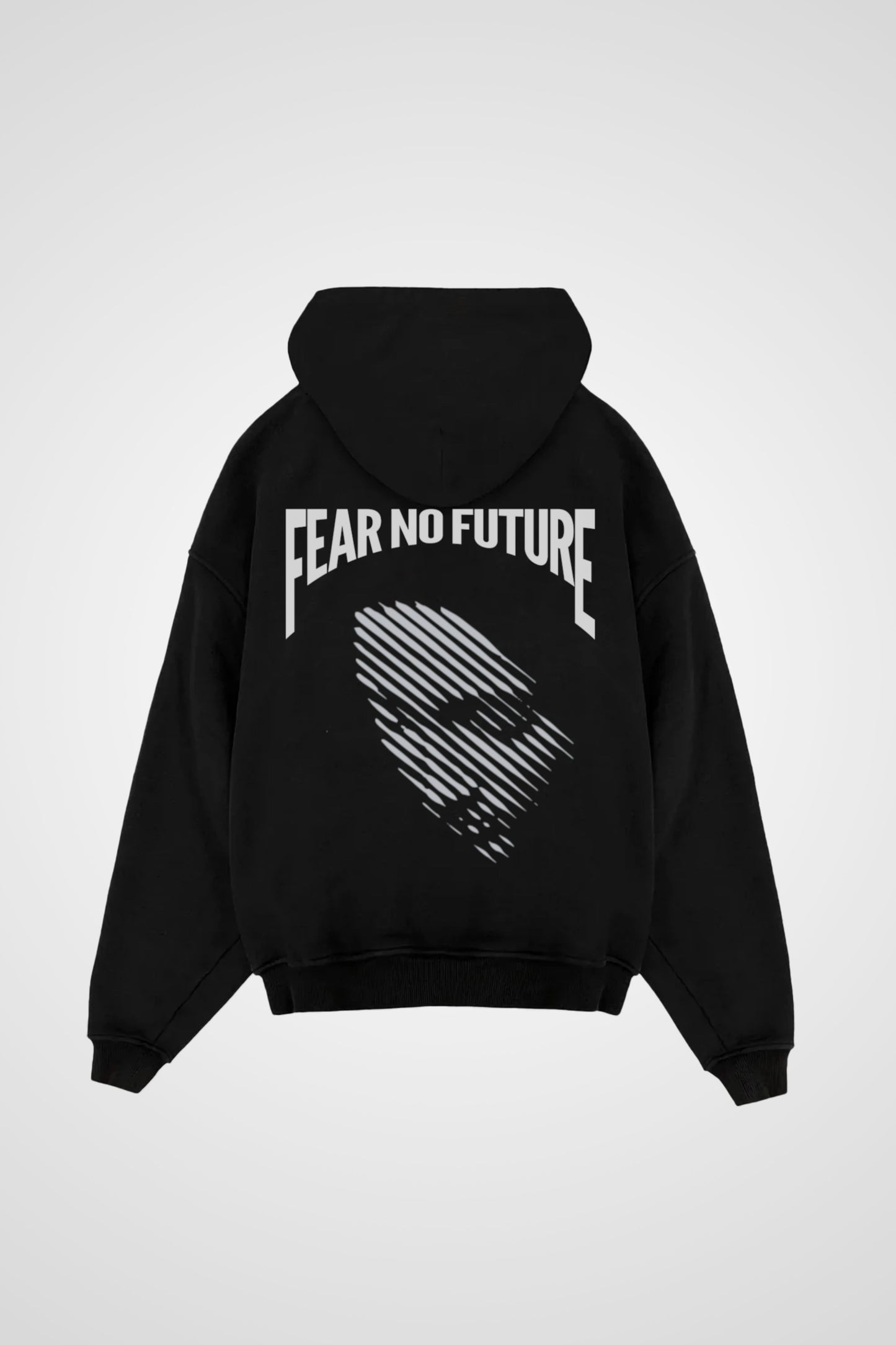 Face Hoodie Black