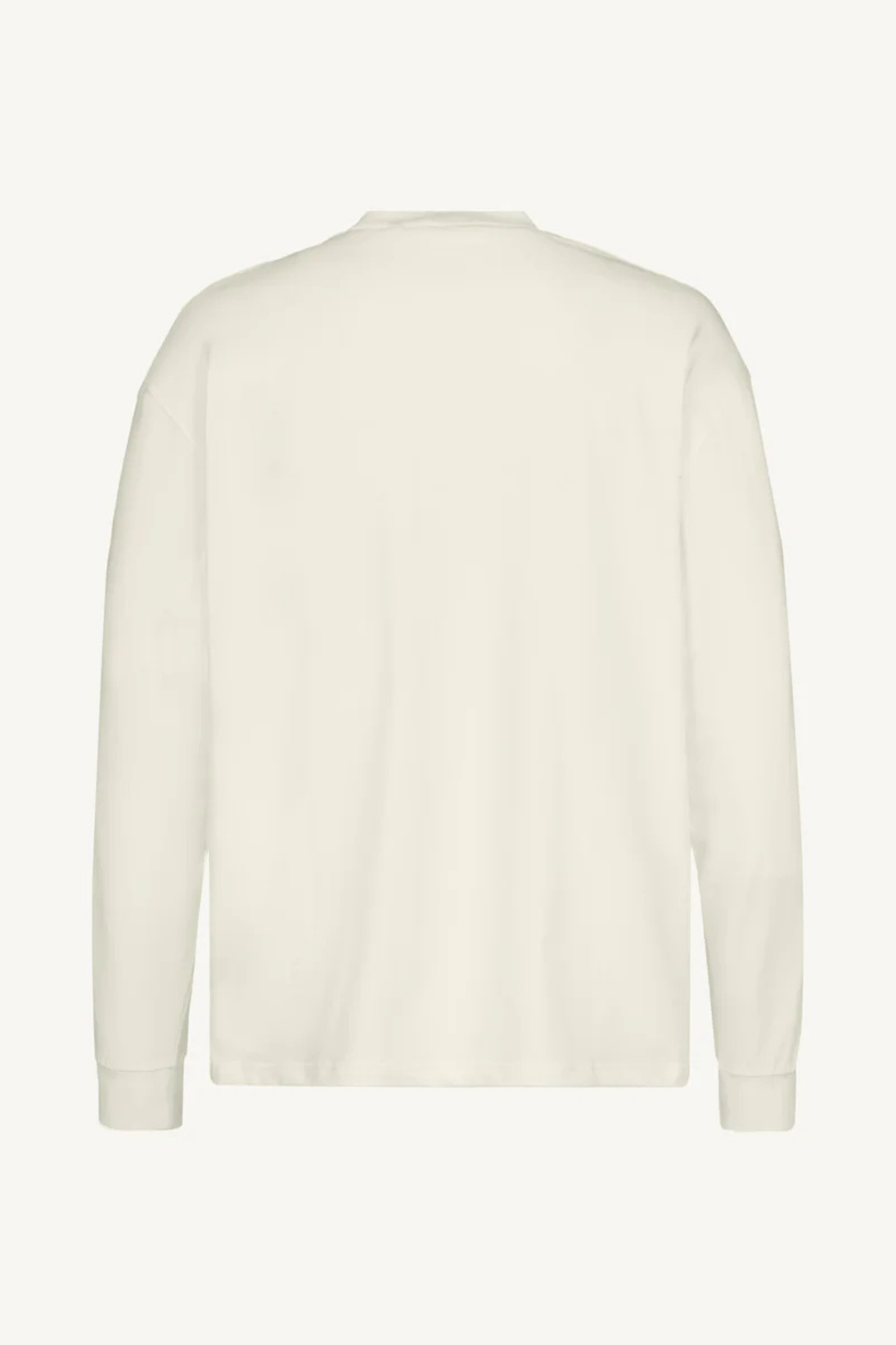Oversized Longsleeve Tee Vintage White