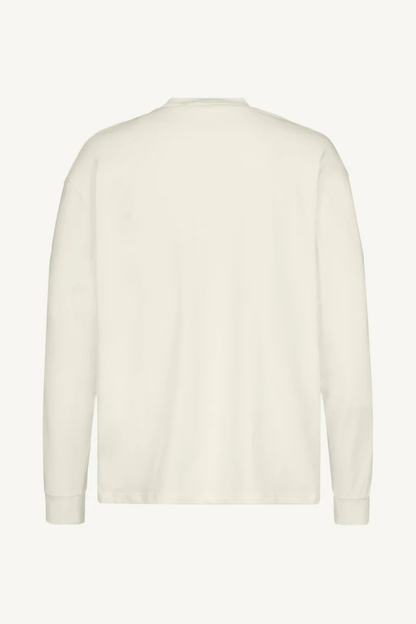 Oversized Longsleeve Tee Vintage White