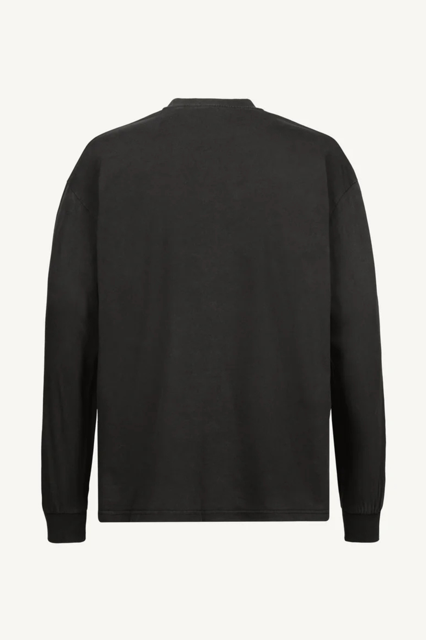 Oversized Longsleeve Tee Vintage Black