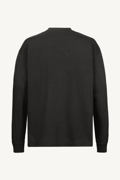 Oversized Longsleeve Tee Vintage Black