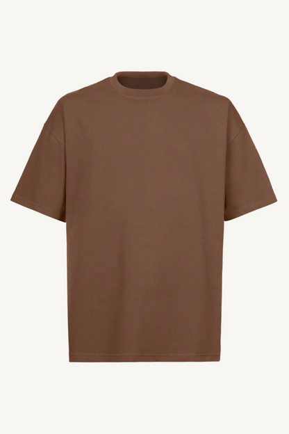 Oversized Tee Vintage Brown