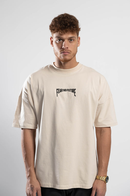 Face Tee - Beige